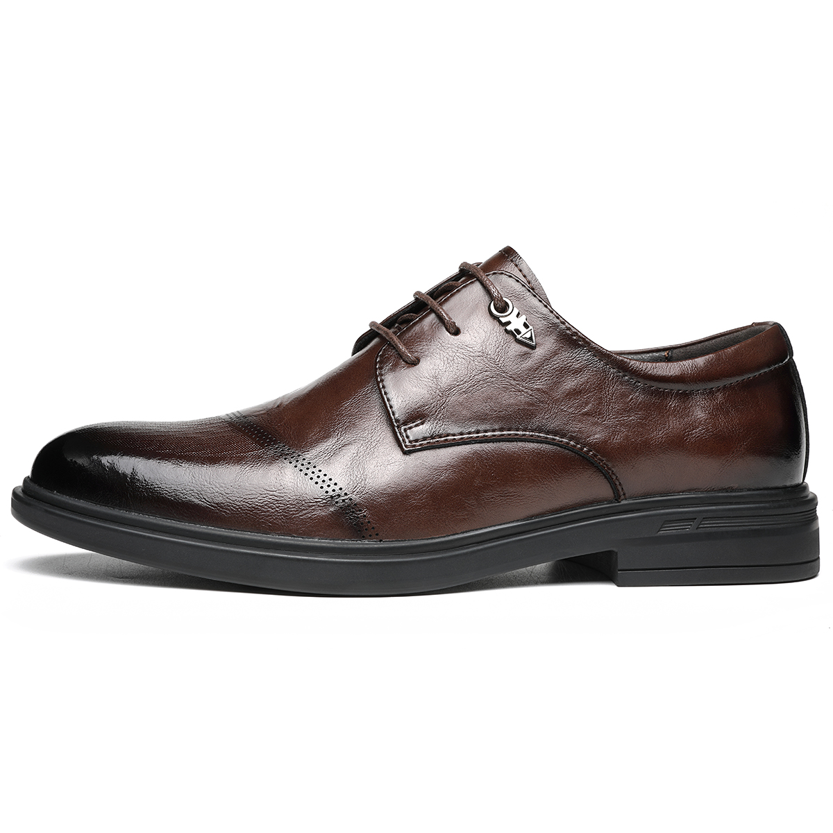 

Мужские туфли Low top черные/коричневые FAPAI, коричневый