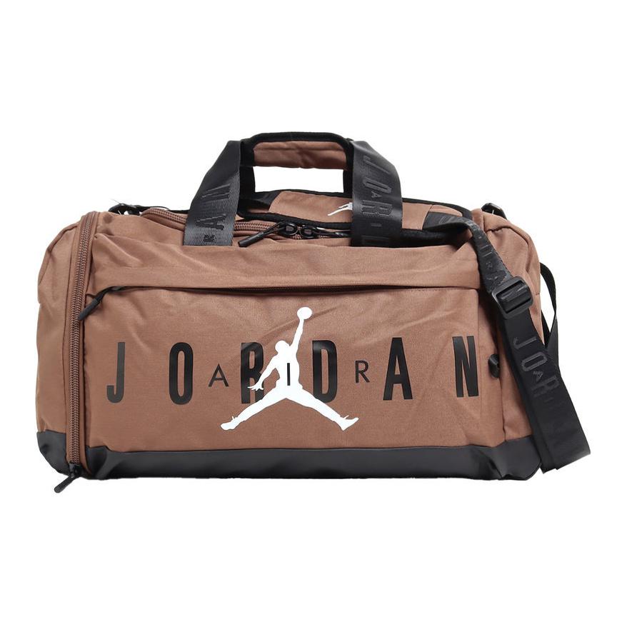 

Jordan Полиэстеровая дорожная сумка среднего размера унисекс коричневого цвета