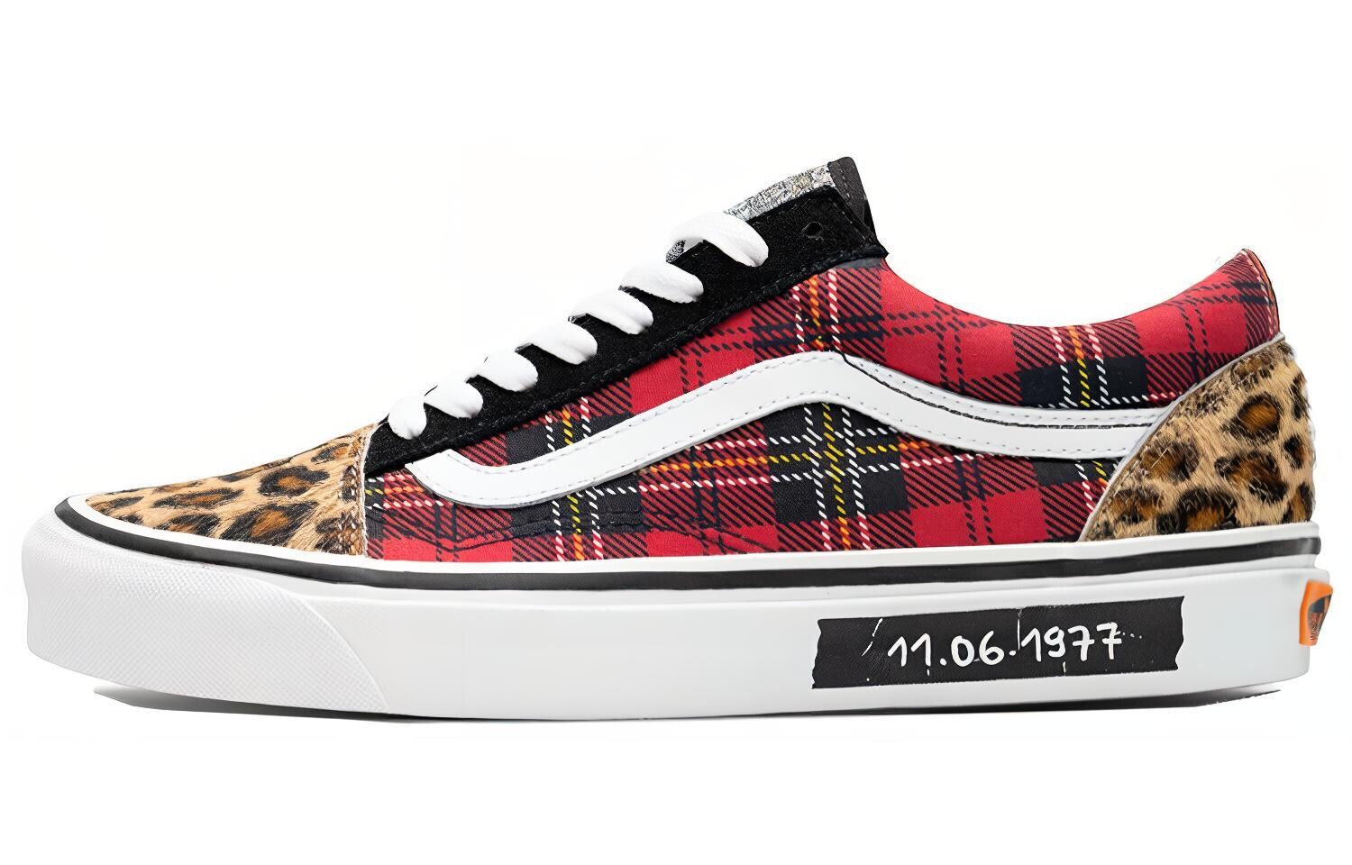 

Кроссовки Vans Old Skool English Invasion Redleopard