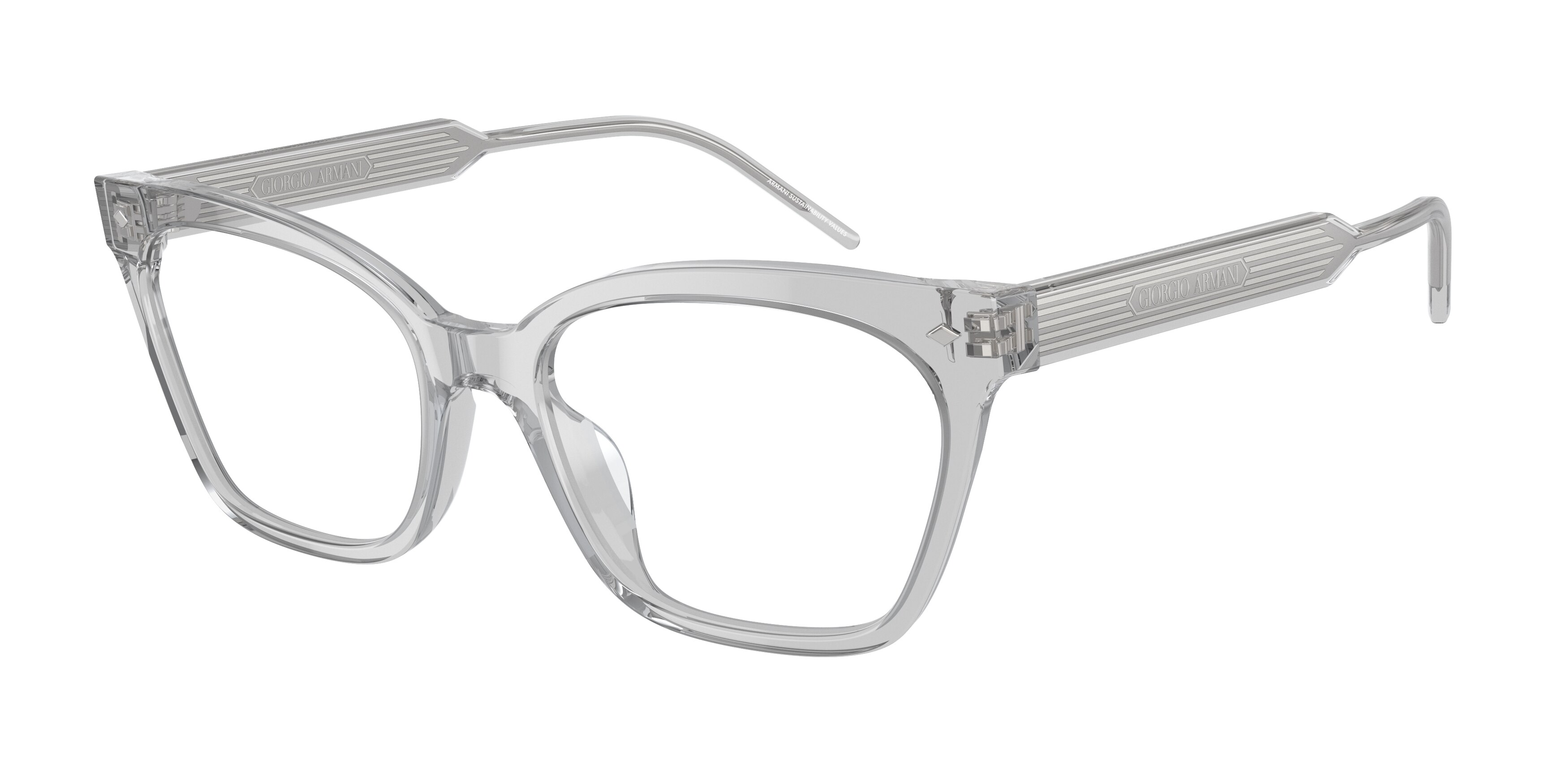 

Женские оптические оправы AR7257U ARMANI, transparent grey