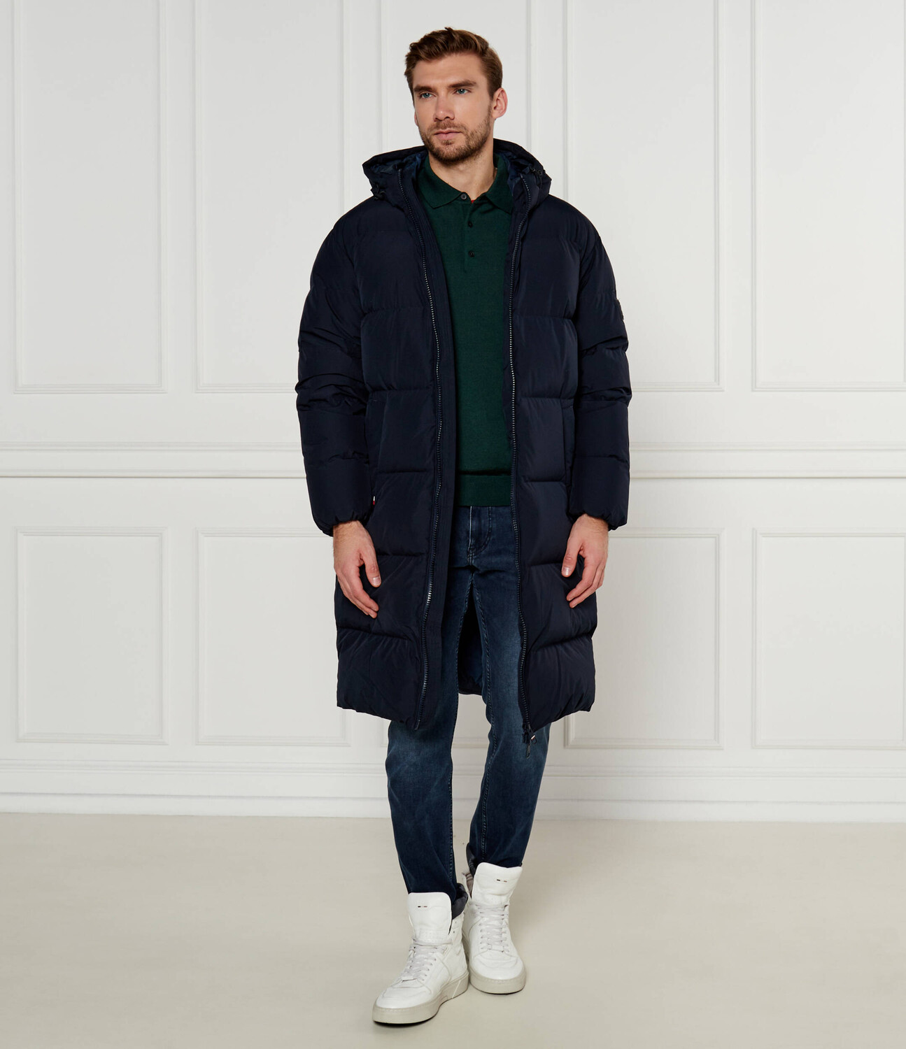 

Куртка Tommy Hilfiger Regular Fit, темно-синий