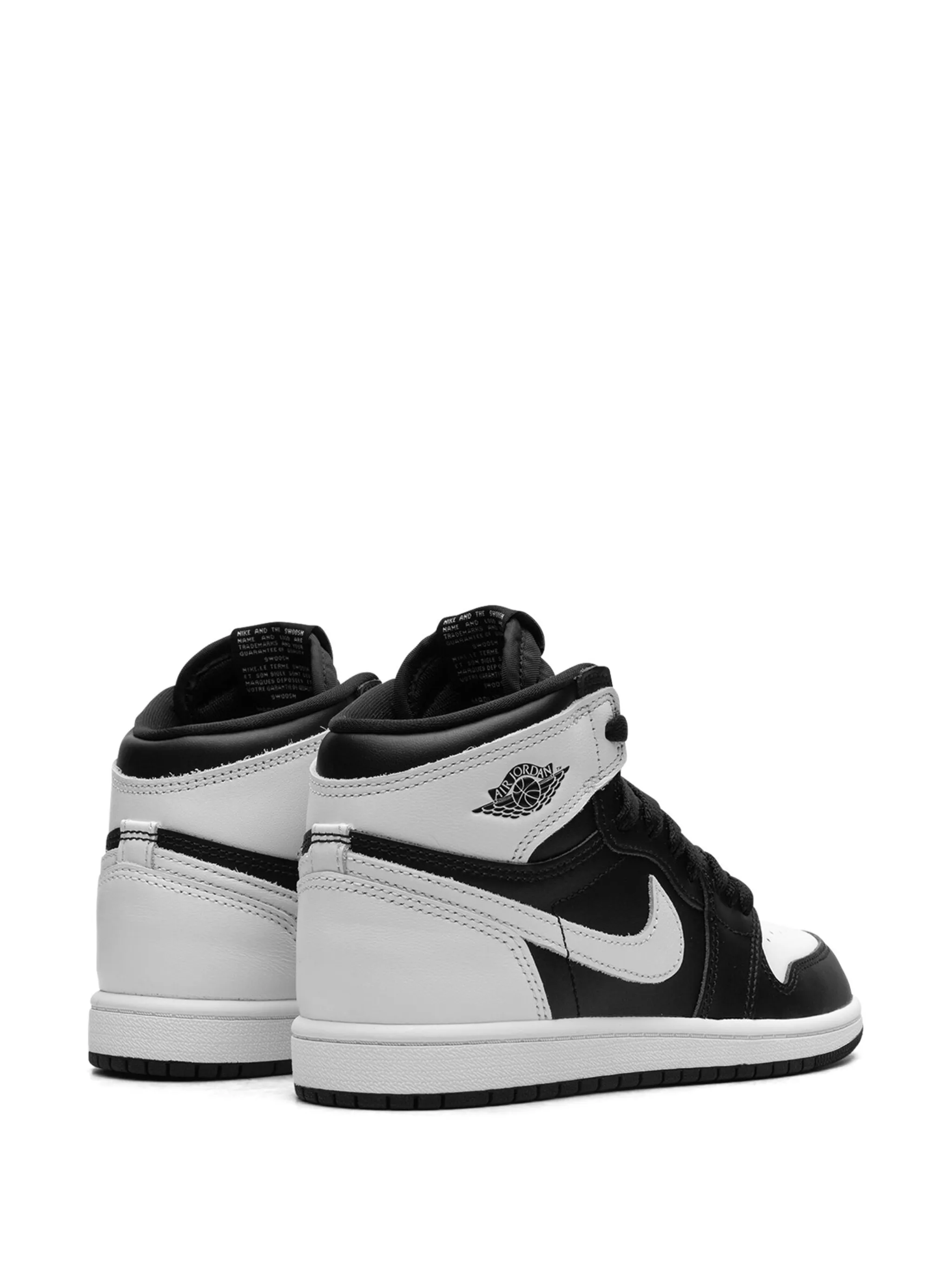 Кроссовки Air Jordan 1 Retro High OG Reverse Panda Jordan Kids, черный — фото 3