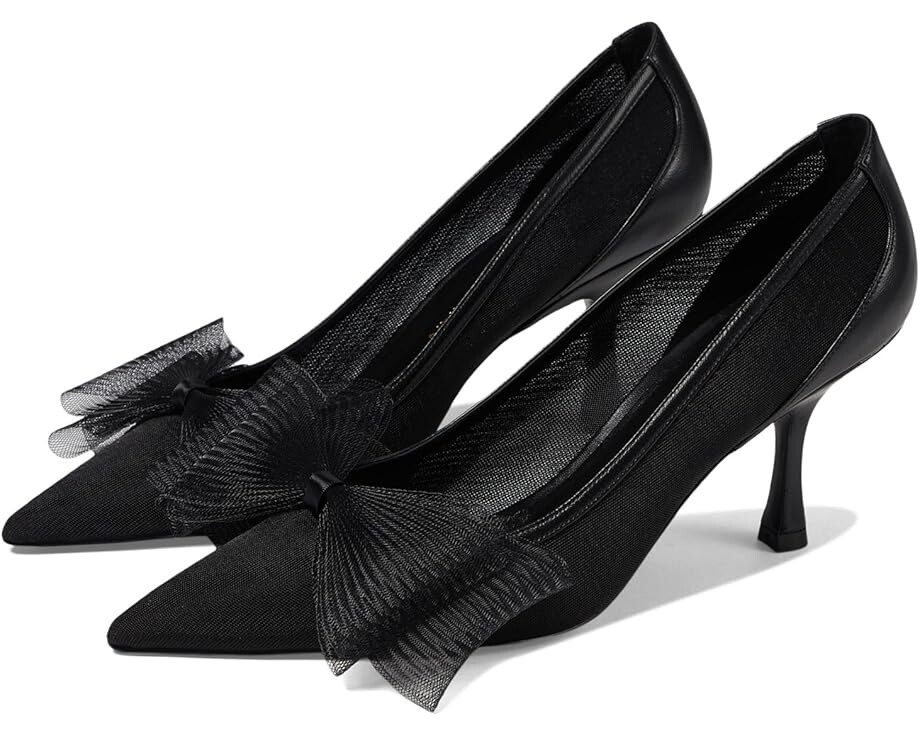 

Туфли Stuart Weitzman Blushing Bow 75 Pump, черный