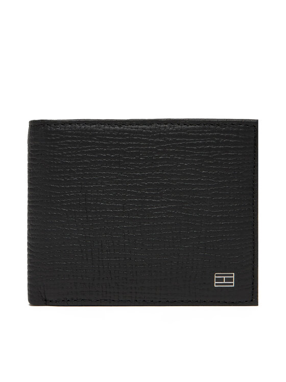 

Большой мужской кошелек Th Flag Mini Cc Wallet AM0AM13708 Tommy Hilfiger, чёрный
