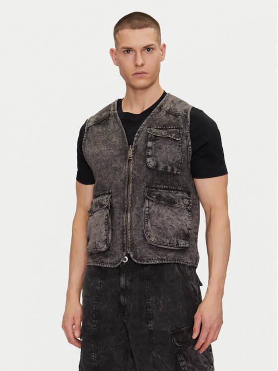 

Жилет стандартного кроя Canvas Acid Vest 156140 Alpha Industries, черный