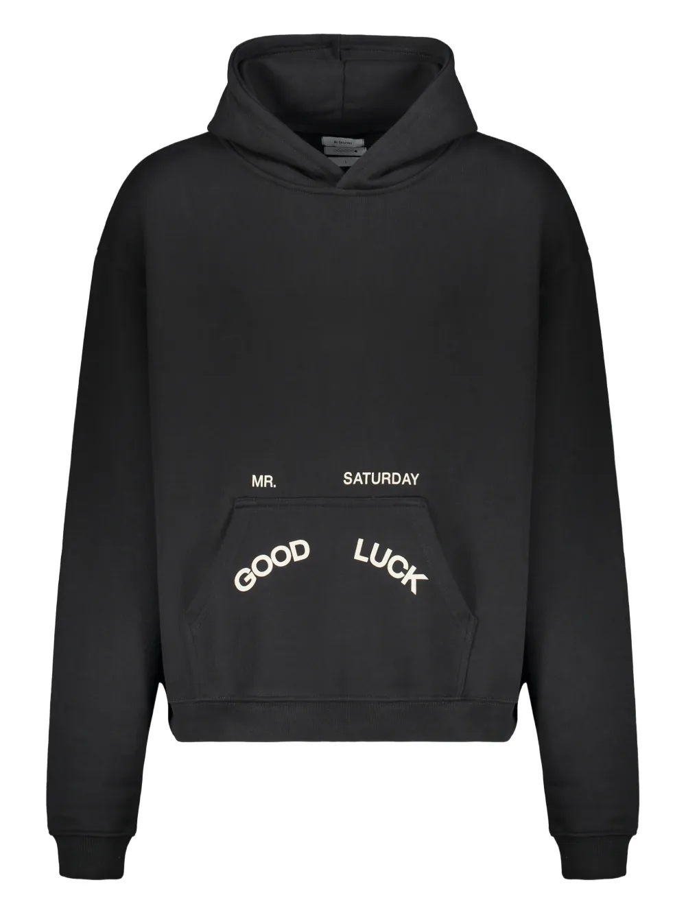 

Худи Good Luck с логотипом MR. SATURDAY, черный