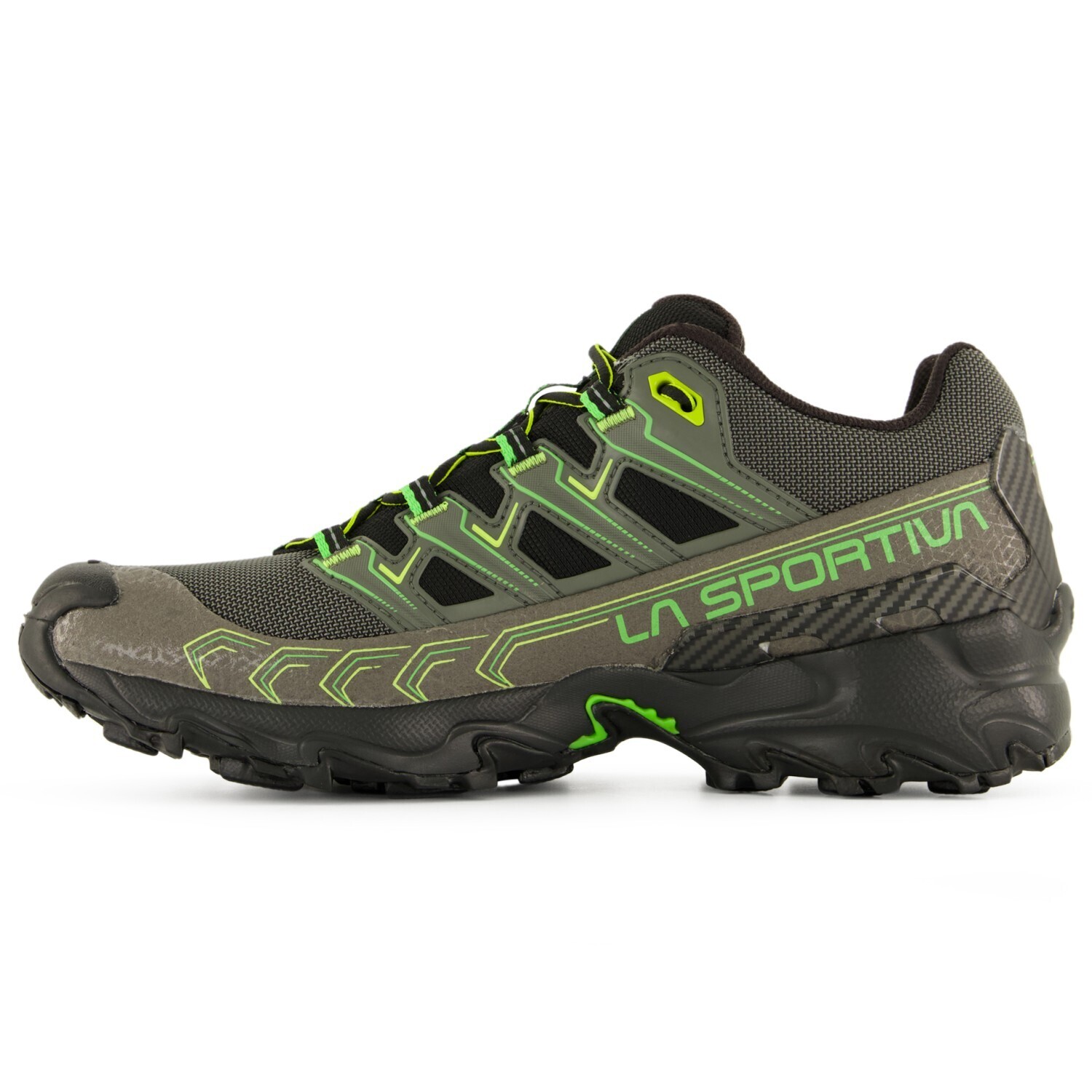 Кроссовки для бега по пересеченной местности La Sportiva Ultra Raptor II GTX, цвет Metal/Flash Green — фото 4