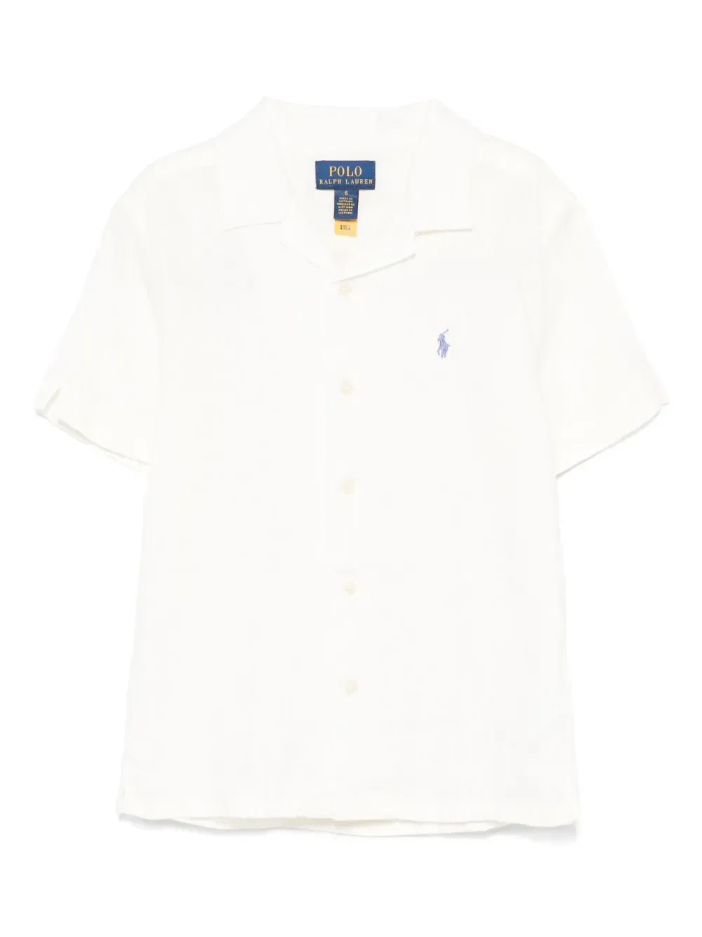 Рубашка Andy Polo Ralph Lauren Kids, белый