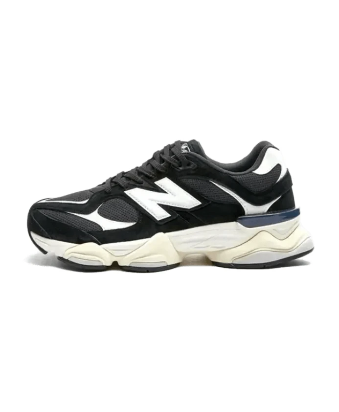 Черно-Белые спортивные кроссовки, модель 9060 New Balance, черный