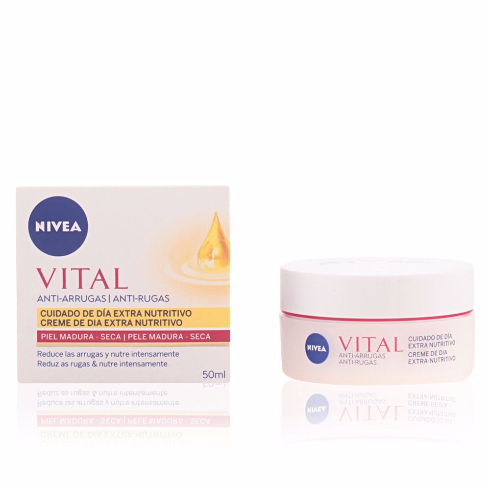 

Крем против морщин Vital argan crema anti-arrugas piel madura y seca Nivea, 50 мл