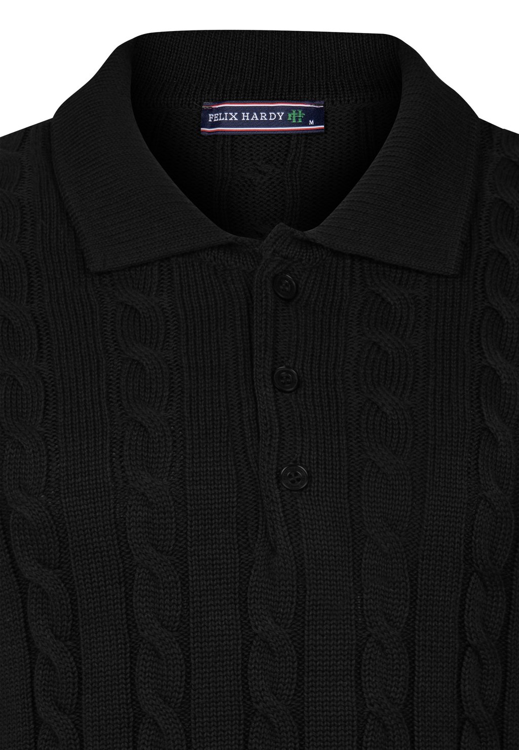 

Джемпер CABLE LONG SLEEVE Felix Hardy, черный