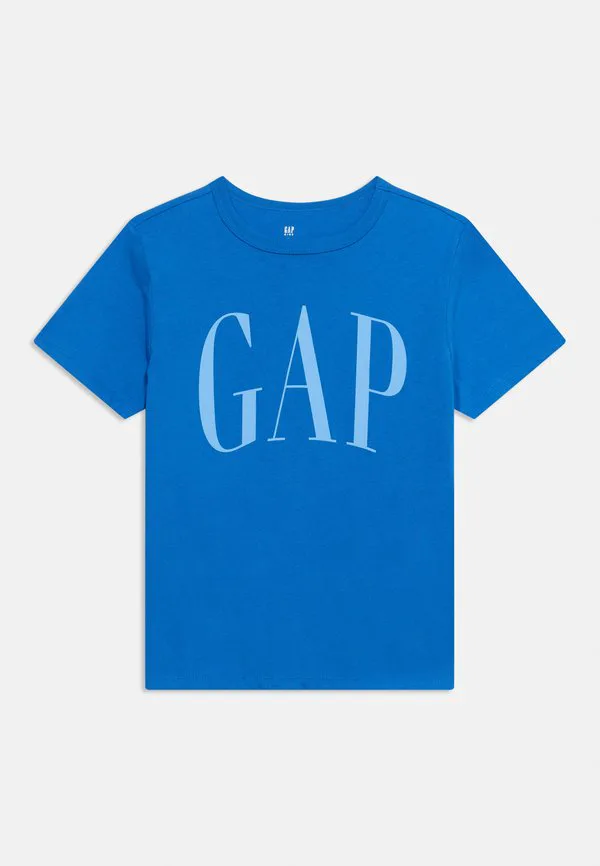Футболка унисекс с принтом в виде арки с логотипом Gap, Radiant Blue — фото 3