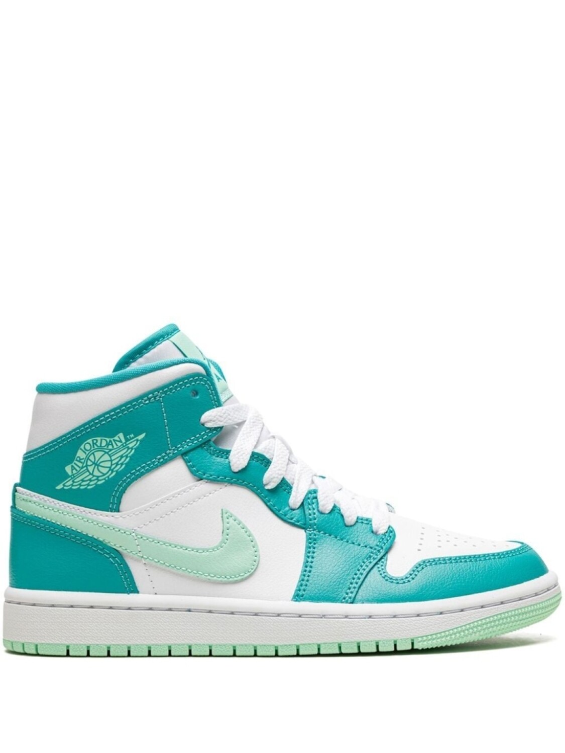 

Кроссовки Air 1 Mid Washed Teal Jordan, синий