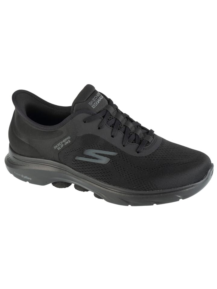 

Кроссовки на шнуровке Skechers Go Walk 7 - Valin, черный