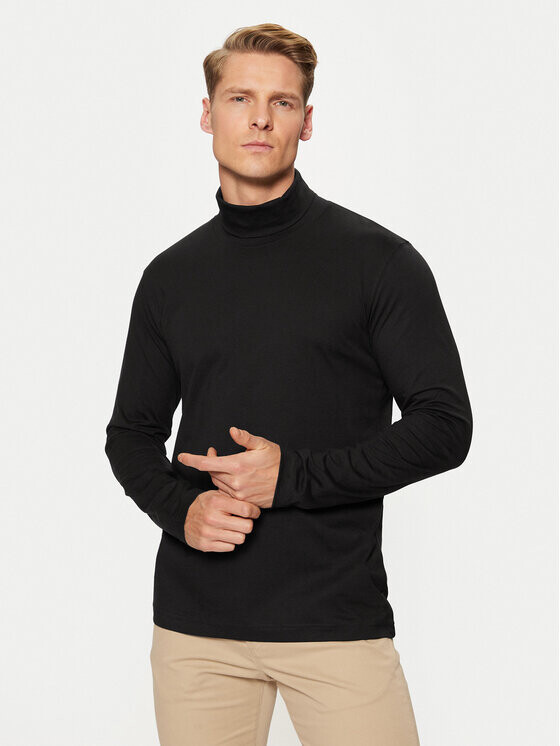 

Свитер с высоким воротником обычного кроя Jack&Jones, черный