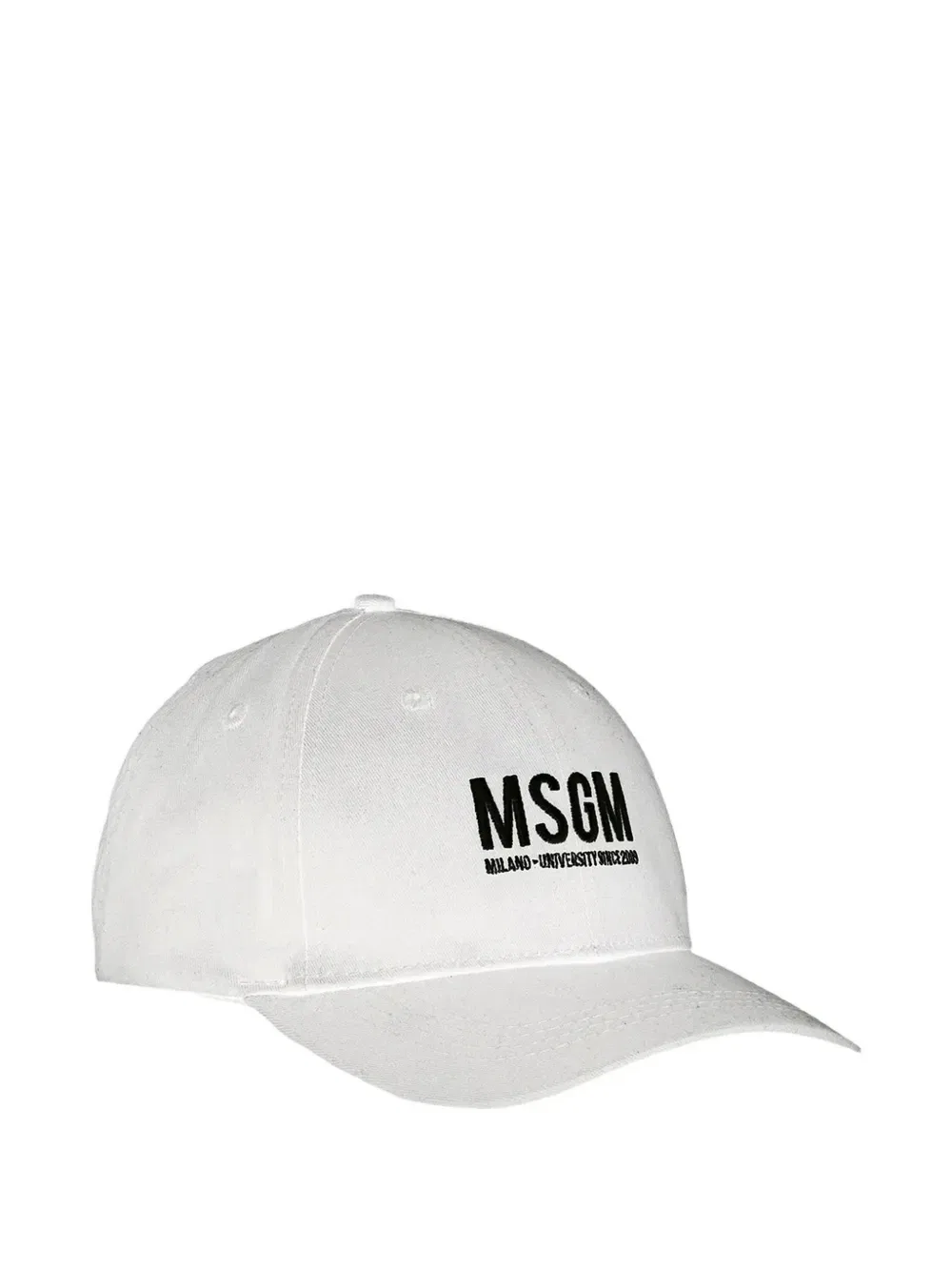 Бейсболка с вышитым логотипом Msgm Kids, белый — фото 3