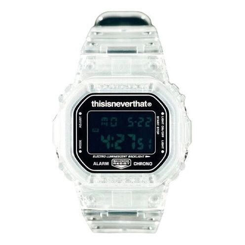 

Часы g-shock x thisisneverthat digital 'clear' Casio, мультиколор