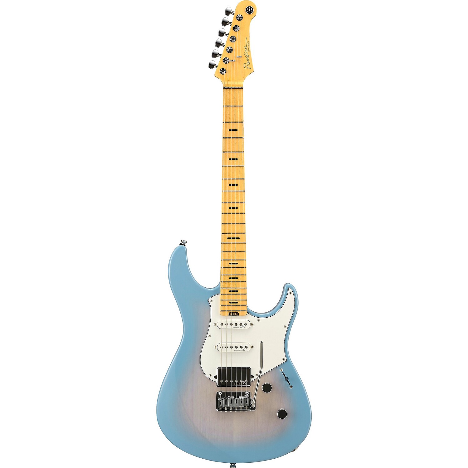 

Yamaha Pacifica Professional PACP12M HSS Кленовый гриф Электрогитара Beach Blue Burst