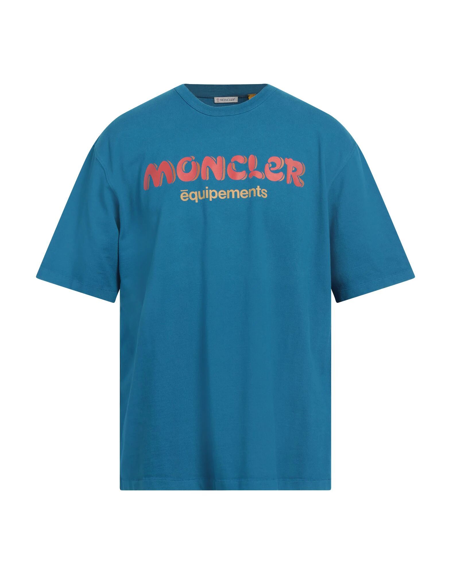 

Футболка Moncler, лазурный