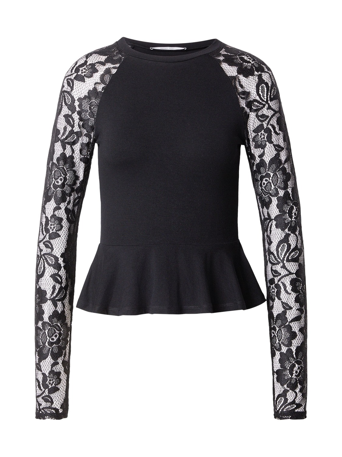 

ABOUT YOU Лонгслив 'Elaine' в черном цвете