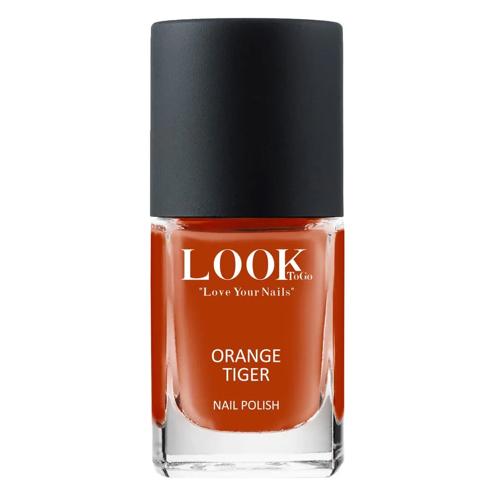 Веганский лак для ногтей «Orange Tiger» от Look to go Look To Go