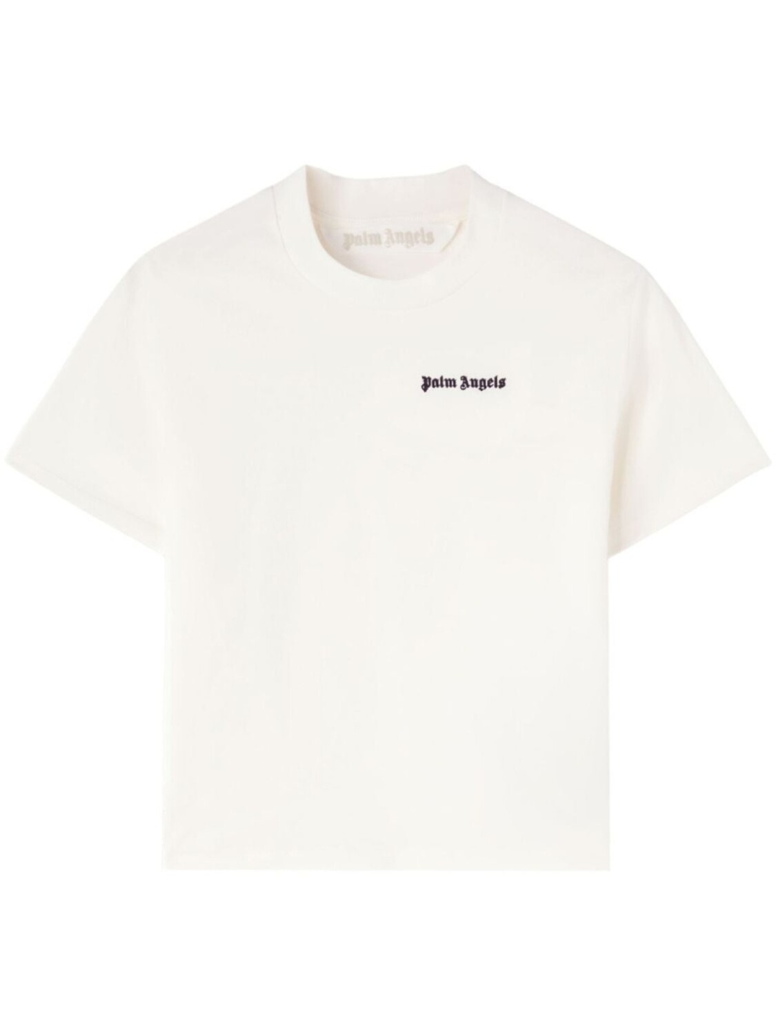 

Palm Angels футболка с вышитым логотипом, белый