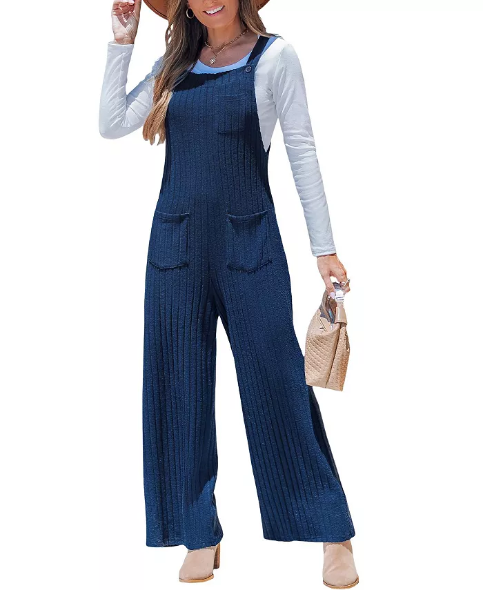 

Женский комбинезон Feeling Bubbly Blue Cupshe, синий