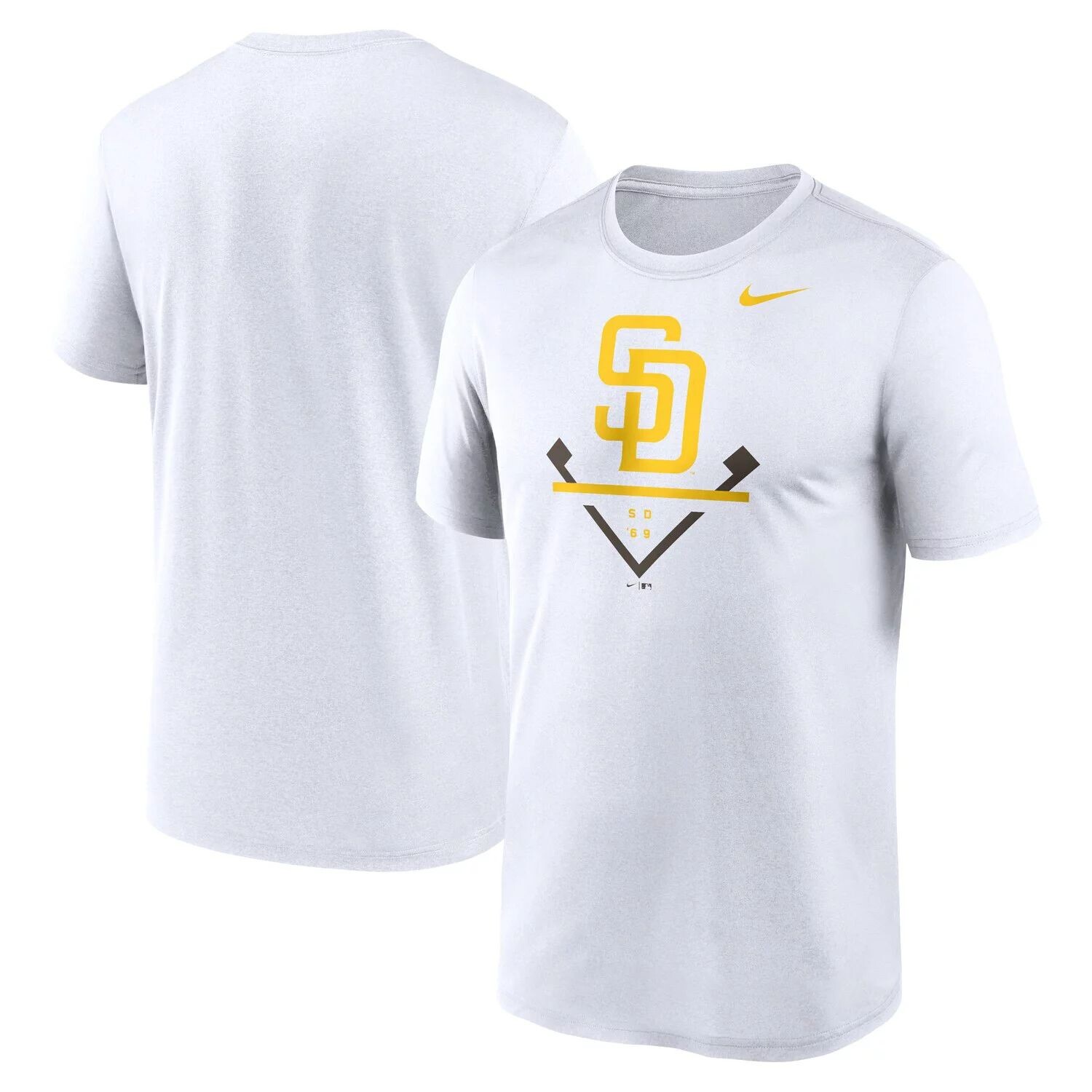 

Мужская белая футболка Nike San Diego Padres Icon Legend, Белый, Мужская белая футболка Nike San Diego Padres Icon Legend