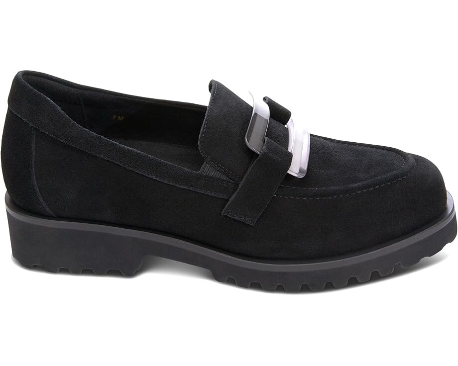 Туфли на плоской подошве Vaneli Zinta, цвет Black Waterproof Suede — фото 4