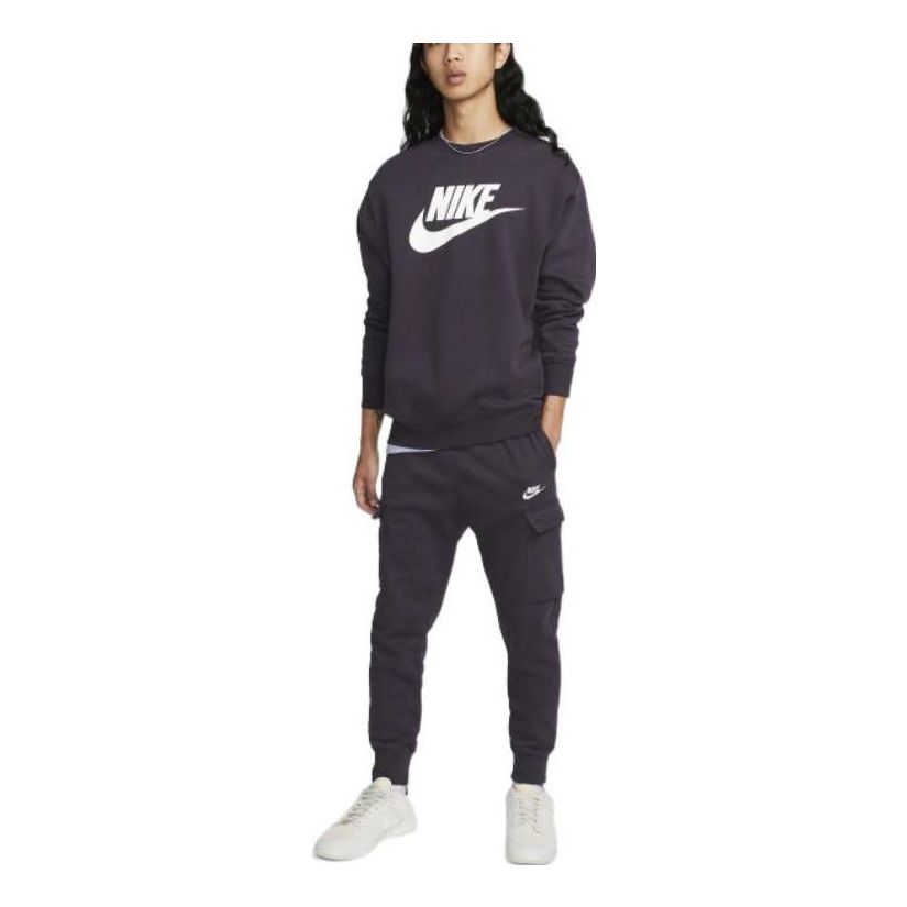 

Спортивные брюки Nike Cargo Fleece Stay Warm Bundle Feet Sports Pants Men's Purple CD3130-540