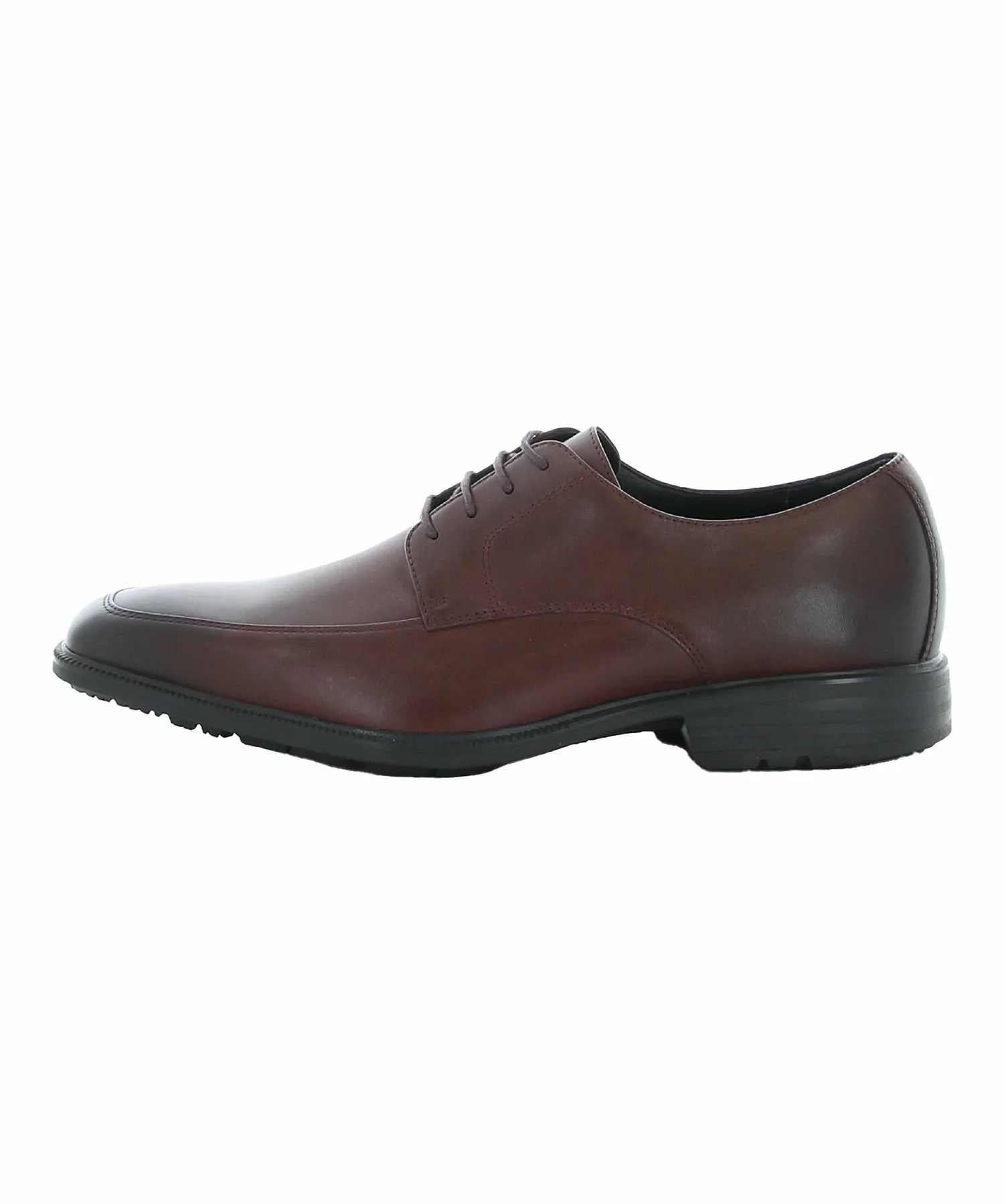 Мужские кожаные туфли MoonStar SPH4614SN с нескользящей подошвой. Balance Works, Dark brown — фото 4