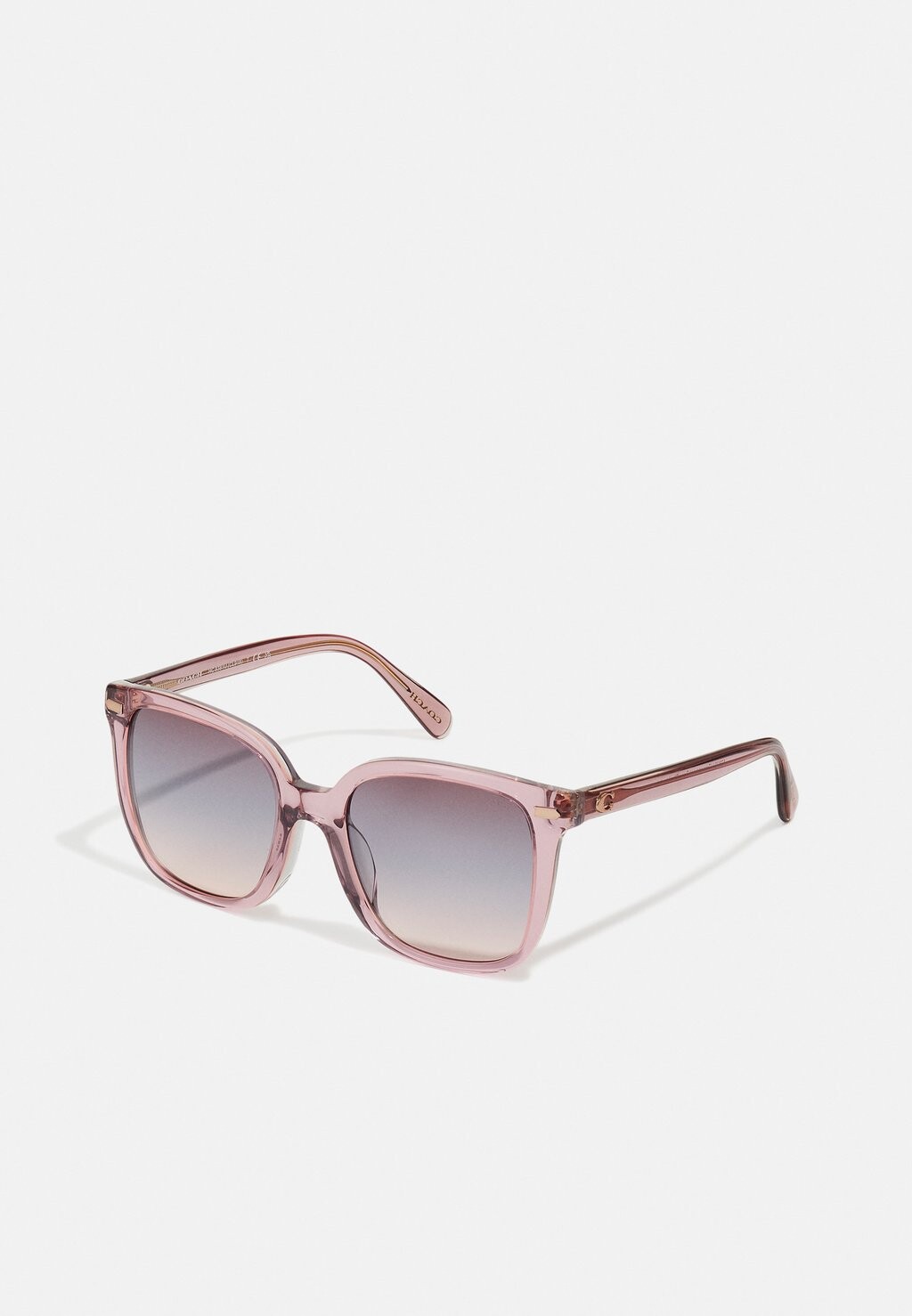 

Солнцезащитные очки Coach, цвет transparent rose/blush