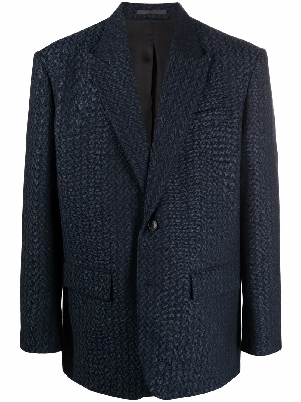 

Пиджак в тонкую полоску Valentino Garavani, синий