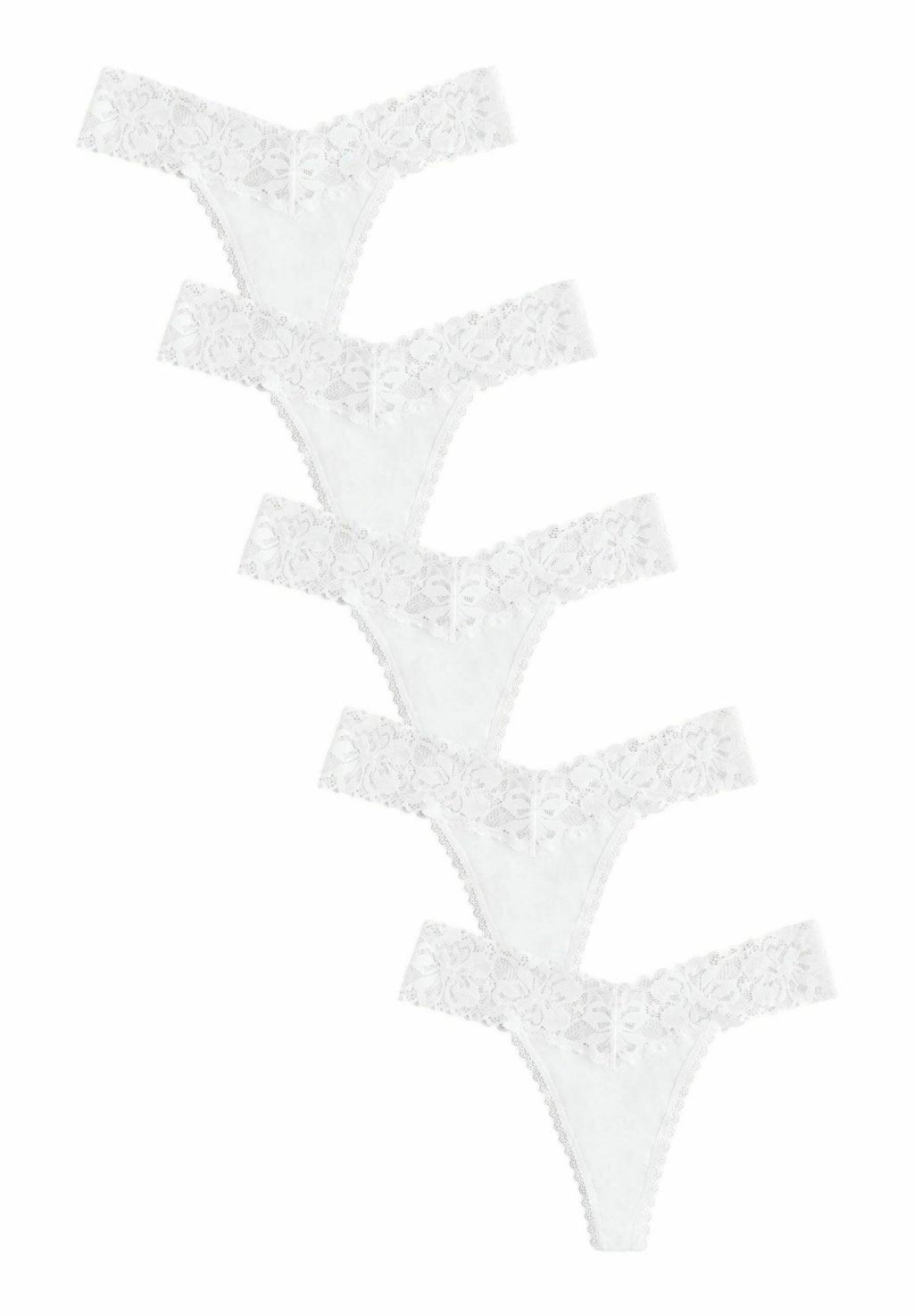 

Стринги FLORAL 5 PACK Next, белый