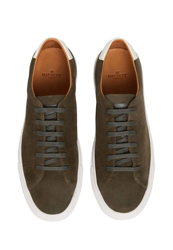 Мягкие кроссовки idol Hackett London, Khaki Green — фото 3