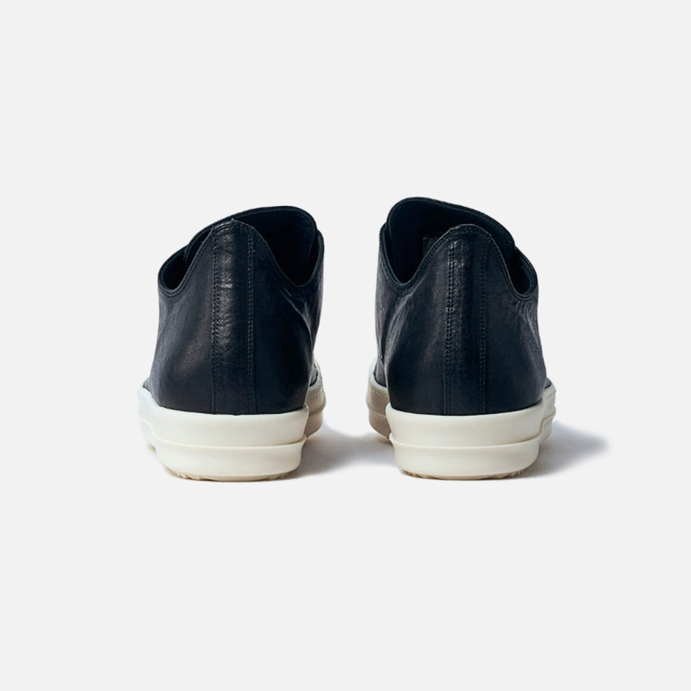 Кроссовки Rick Owens WMNS Scarpe Low Sneaker, цвет Scarpe in Pelle Black/Milk/Milk — фото 4