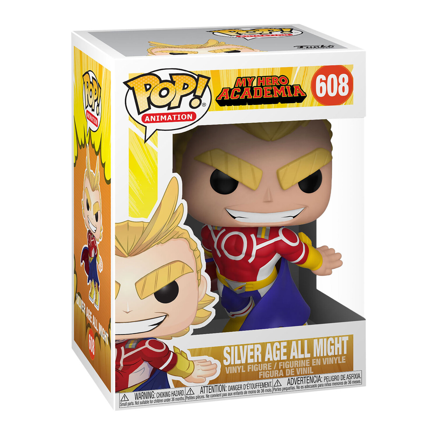 

Моя геройская академия — фигурка All Might Funko Pop Серебряного века