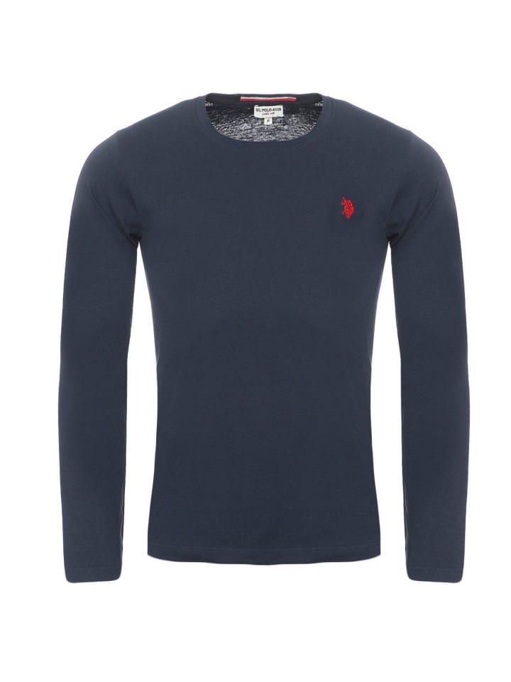 

Лонгслив U.S. Polo Assn., цвет der farbe navy