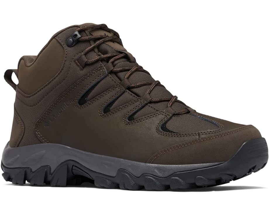 

Походная обувь Columbia Buxton Peak Mid II, цвет Cordovan/Black