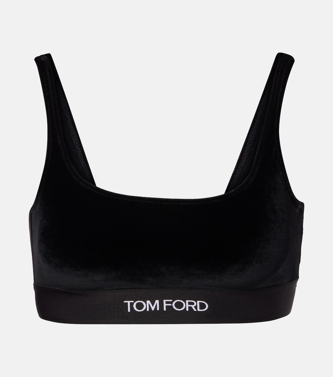 

Бюстье из бархата Tom Ford, черный
