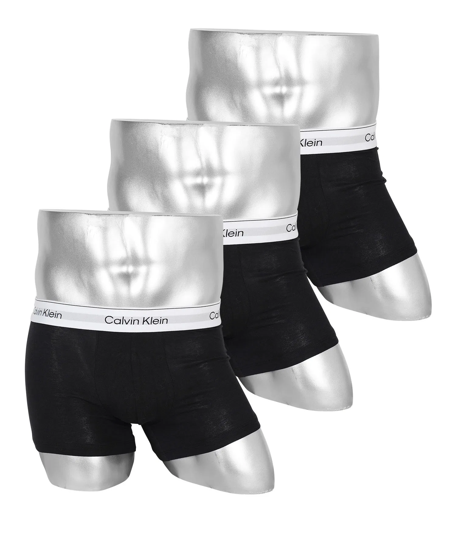 Мужские боксеры Calvin Klein ICON из эластичного хлопка (комплект из 3 штук)