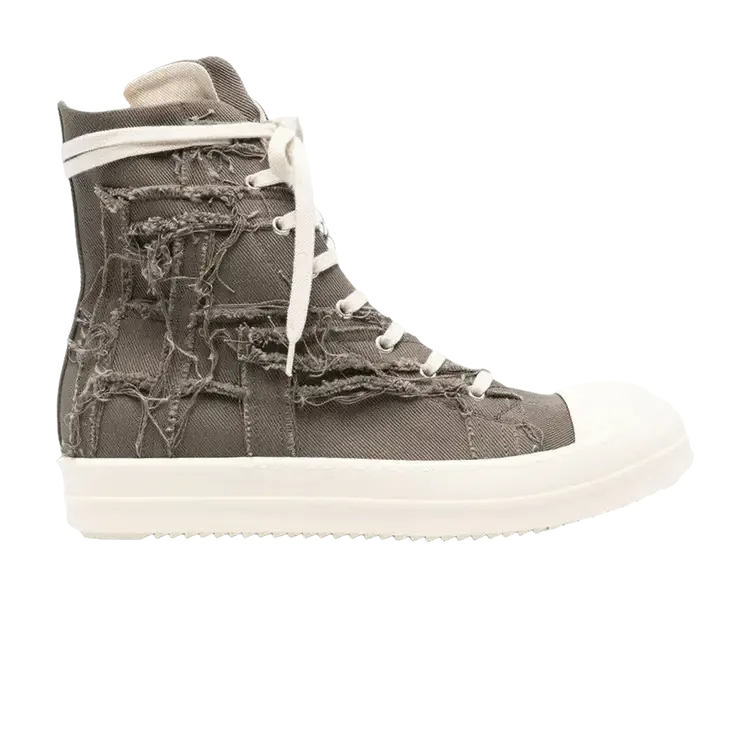 Кроссовки Rick Owens DRKSHDW Scarpe Denim Sneaker 'Dust Milk', серый