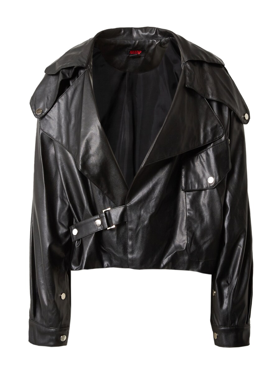 

Кожаная куртка Misspap Between-Season Jacket, черный