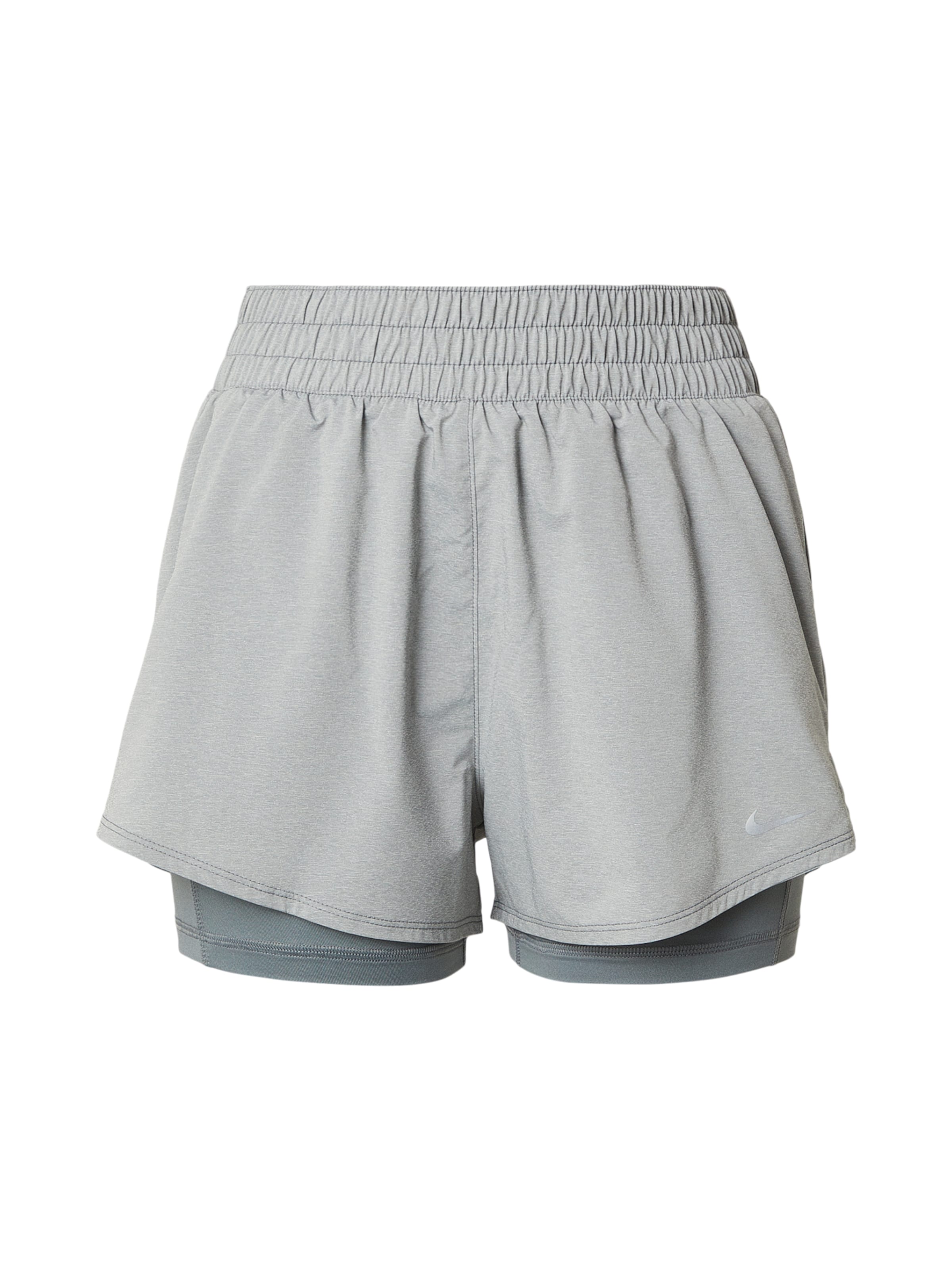 

NIKE Шорты для тренировок Regular 'ONE', цвет Grey, Basalt Grey