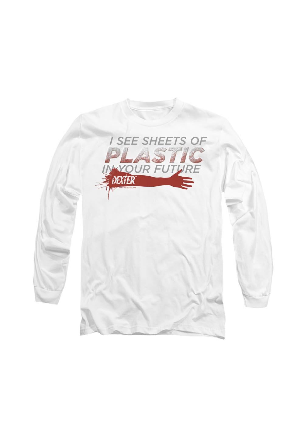 

Топ с длинными рукавами PLASTIC PREDICTION Cotton Soul, белый