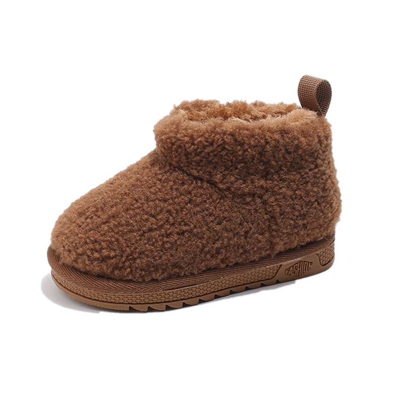 

Детские хлопковые кроссовки для детей 3-7 лет Tide attack, коричневый