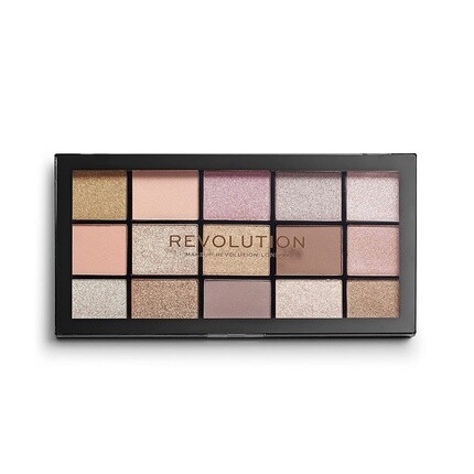 

Палитра теней для век Reloaded Fundamental, 15 оттенков, 16,5G, Makeup Revolution