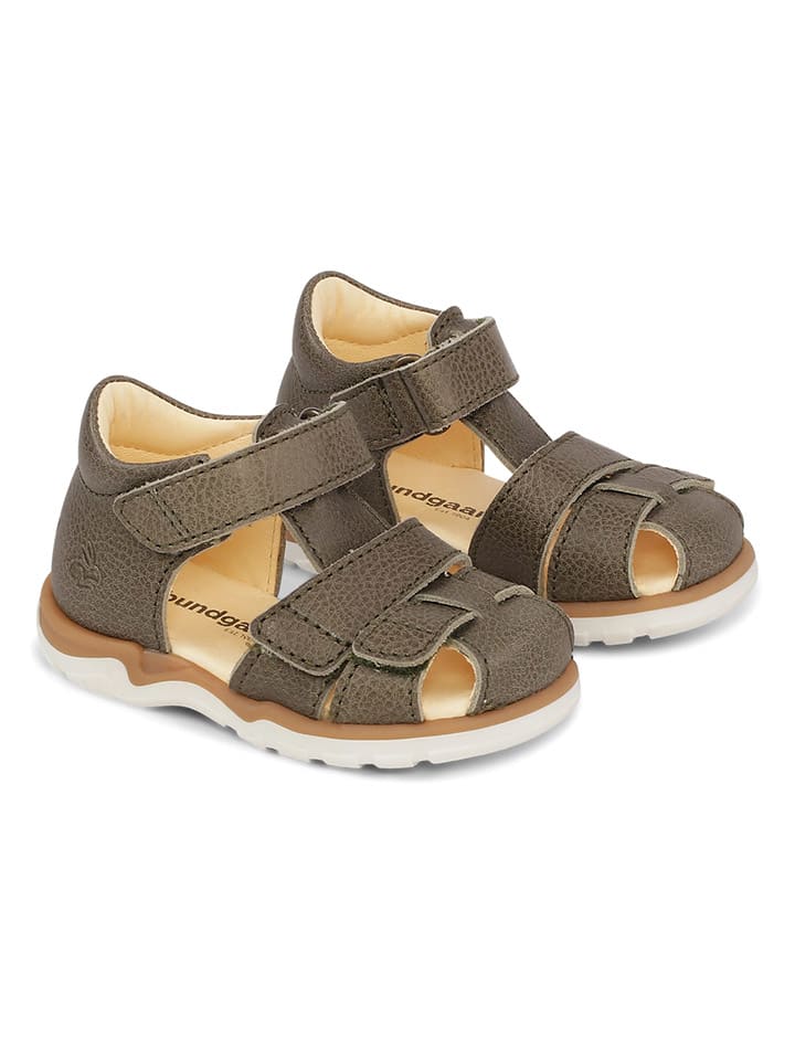 

Bundgaard Кожаные полусандалии "Sofus" цвета хаки