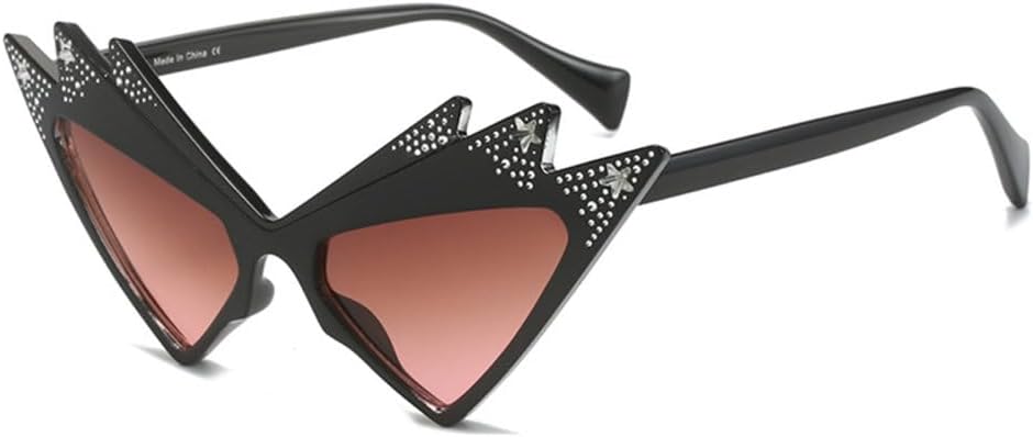 

Солнцезащитные очки MUTYNE с преувеличенными бриллиантами, модные, со стразами, блестящие, для вечеринок, с кристаллами, неправильной формы, защита от УФ-излучения UV400, C3