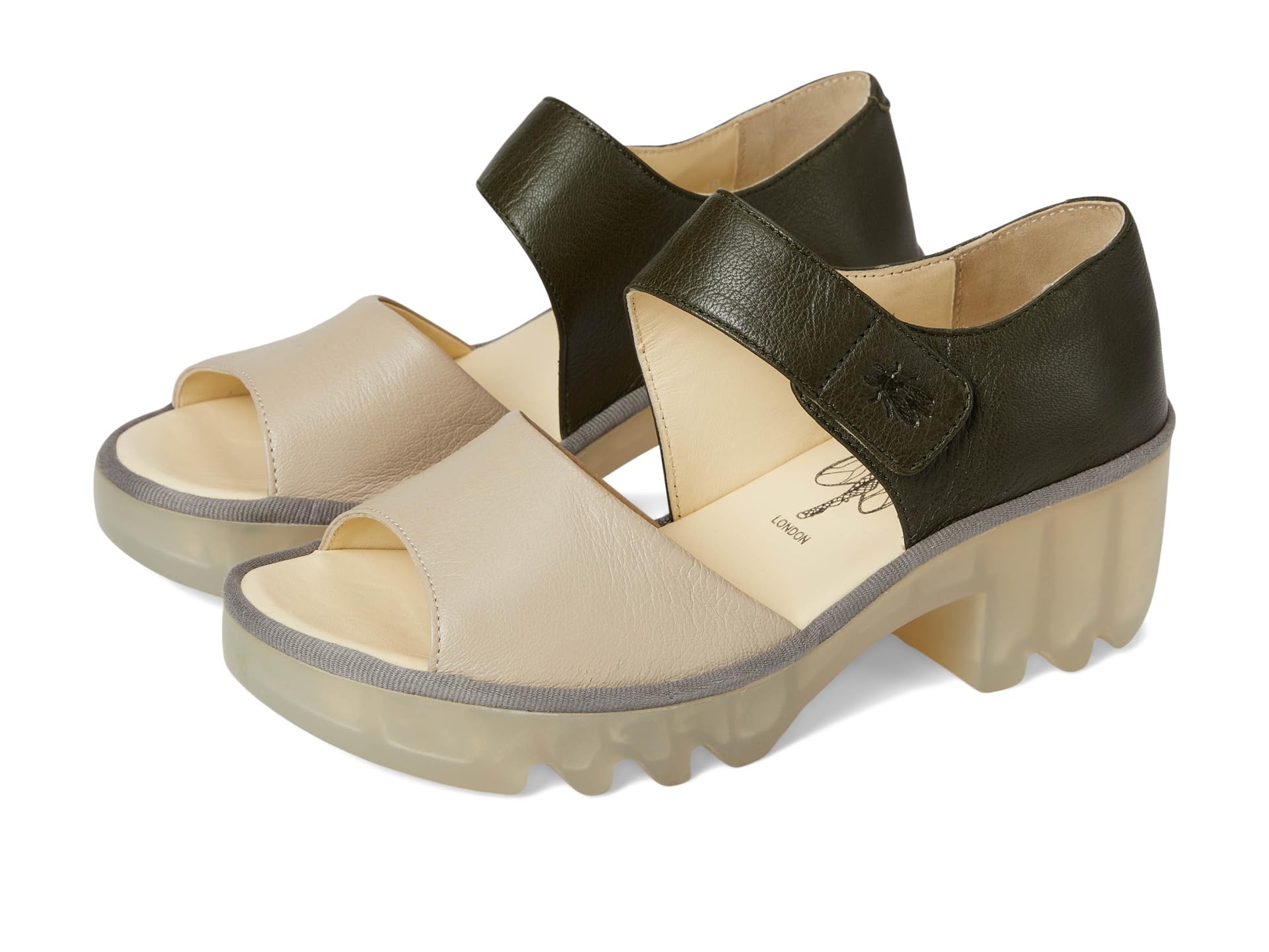Сандалии FLY LONDON TAAR558FLY, цвет Taupe/Khaki